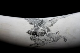 Eagle and Hare closeup