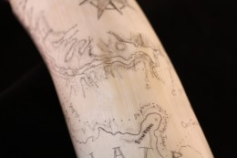 The Coplin Horn - Map Detail Map of the Mississippiand the Ozark PlateauHere’s some detail of the map I put on the horn.