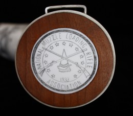 NMLRA Medallion NMLRA MedallionThis is a close up of the NMLRA medallion in the butt plug of the horn.