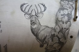 Deer Detail Deer DetailHere’s a closer look at the buck.